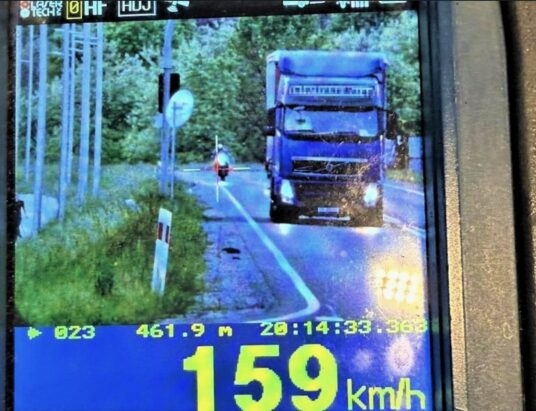 Szaleńczy rajd motocyklisty. Natychmiast stracił prawo jazdy