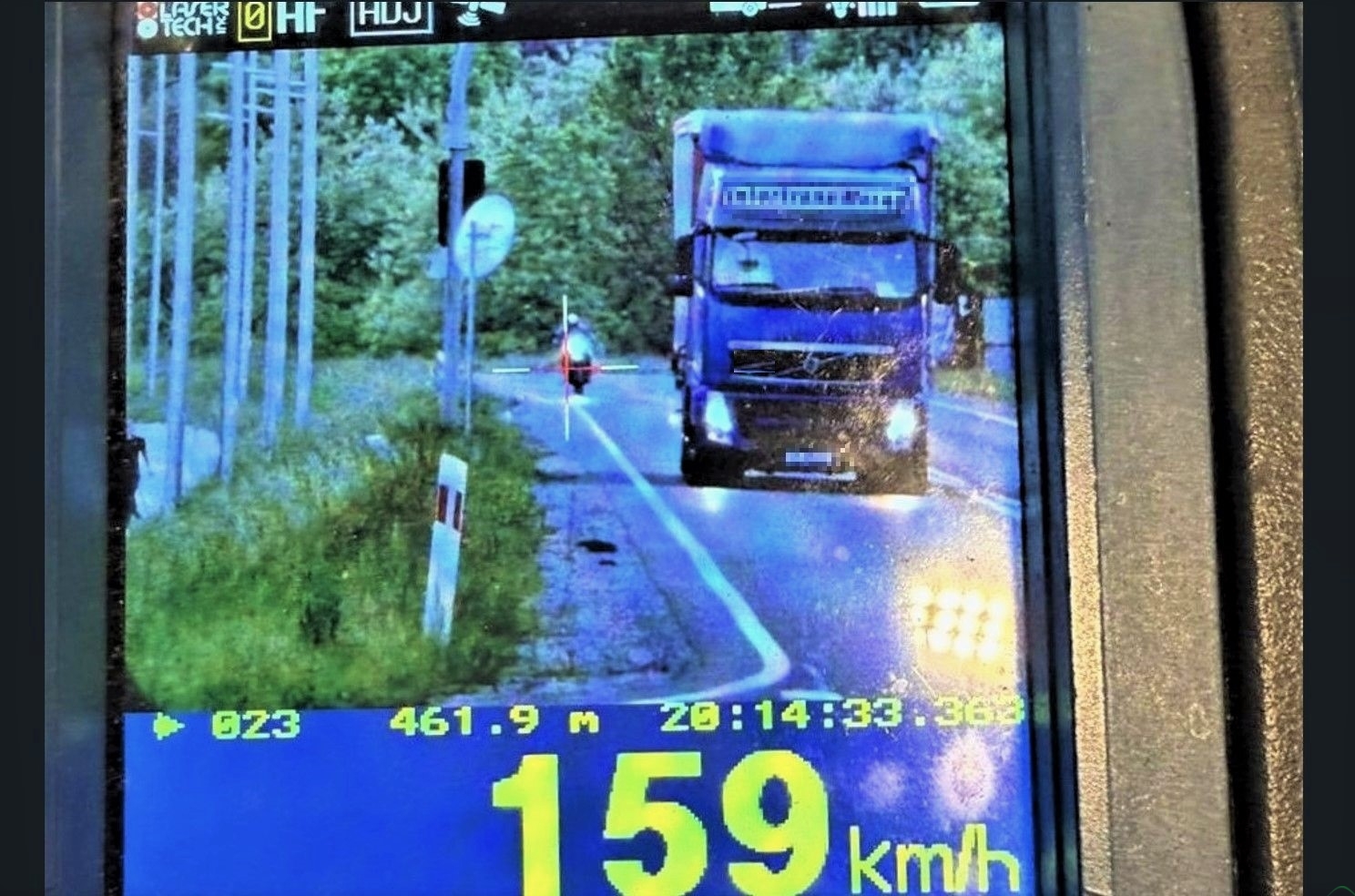 Szaleńczy rajd motocyklisty. Natychmiast stracił prawo jazdy