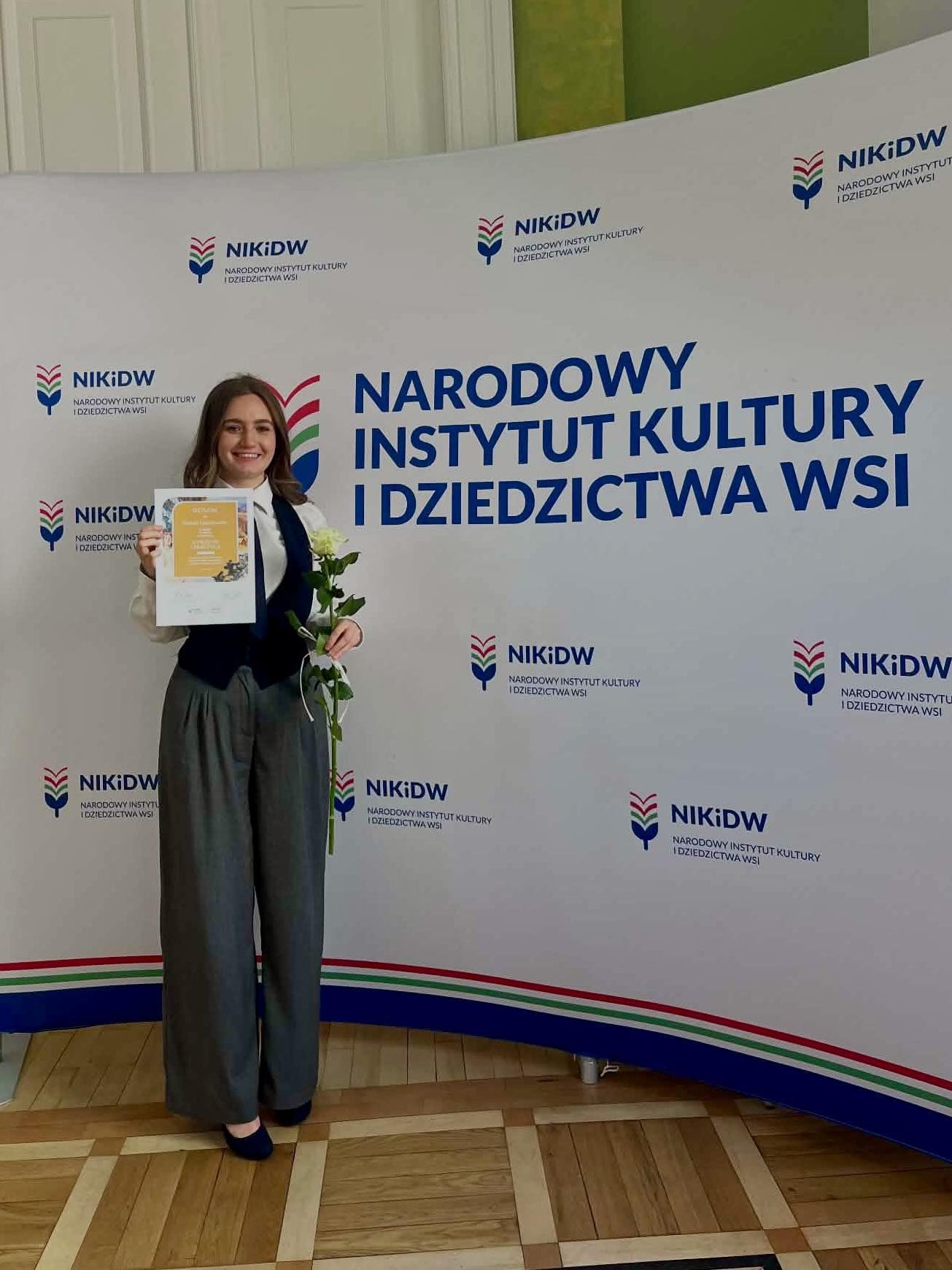 Młoda folklorystka z Istebnej nagrodzona w ogólnopolskim konkursie