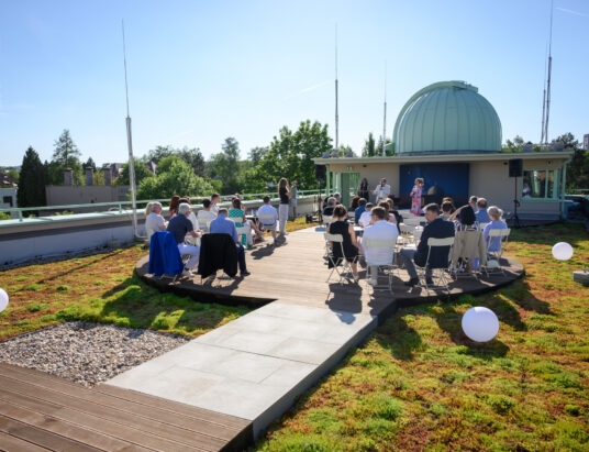 Teatr Cieszyński uroczyście otworzył obserwatorium astronomiczne i taras na dachu
