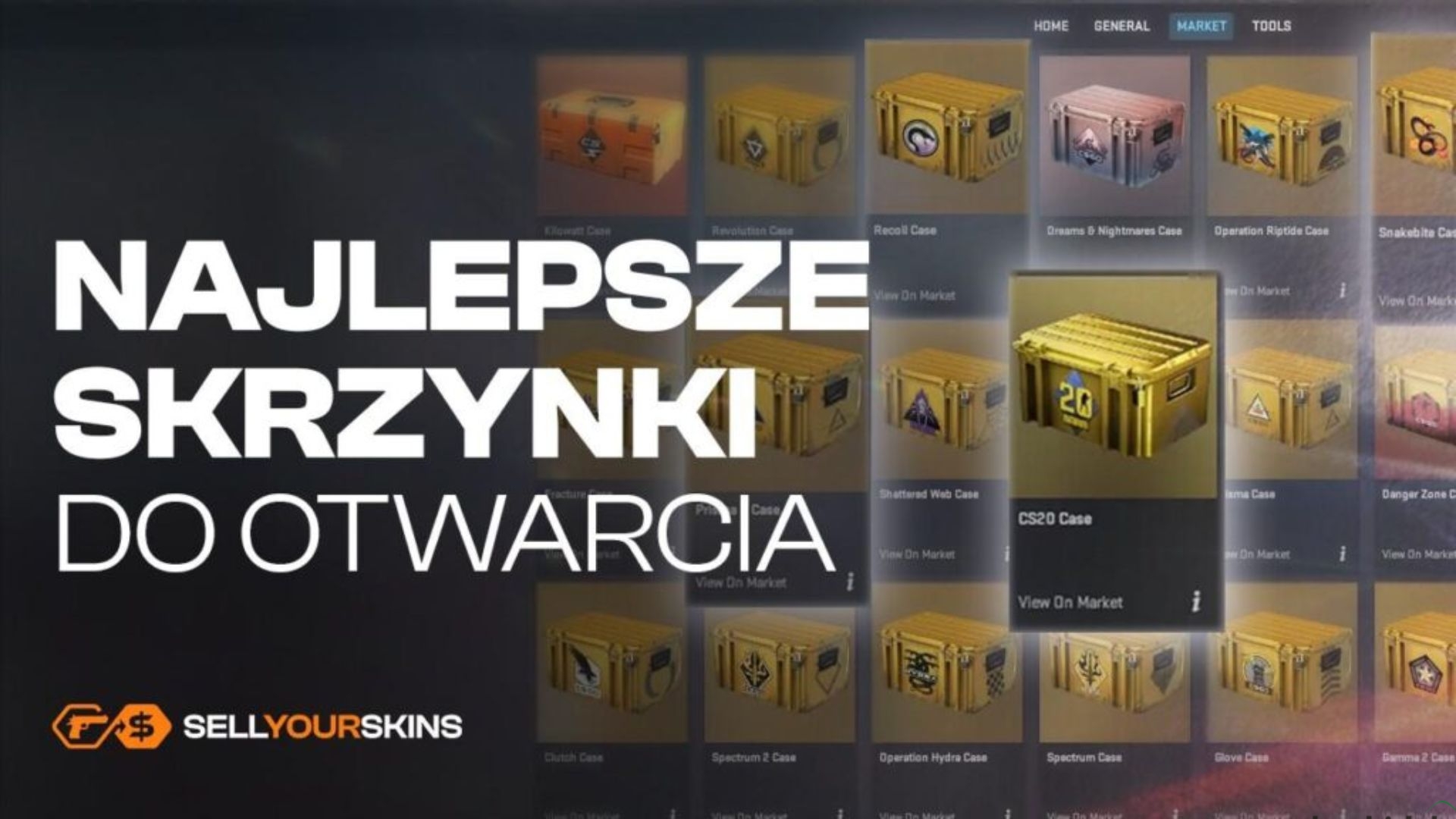 Przegląd stron do otwierania skrzynek CS:GO i CS2