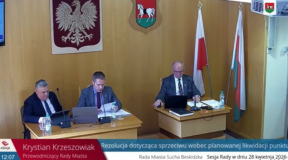 Radni miejscy przeciwko likwidacji punktu NFZ w Suchej Beskidzkiej!