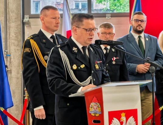 Święto strażaków w Cieszynie. Wręczono odznaczenia i awanse