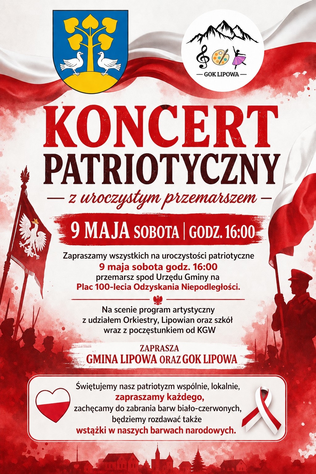 Koncert Patriotyczny w Lipowej