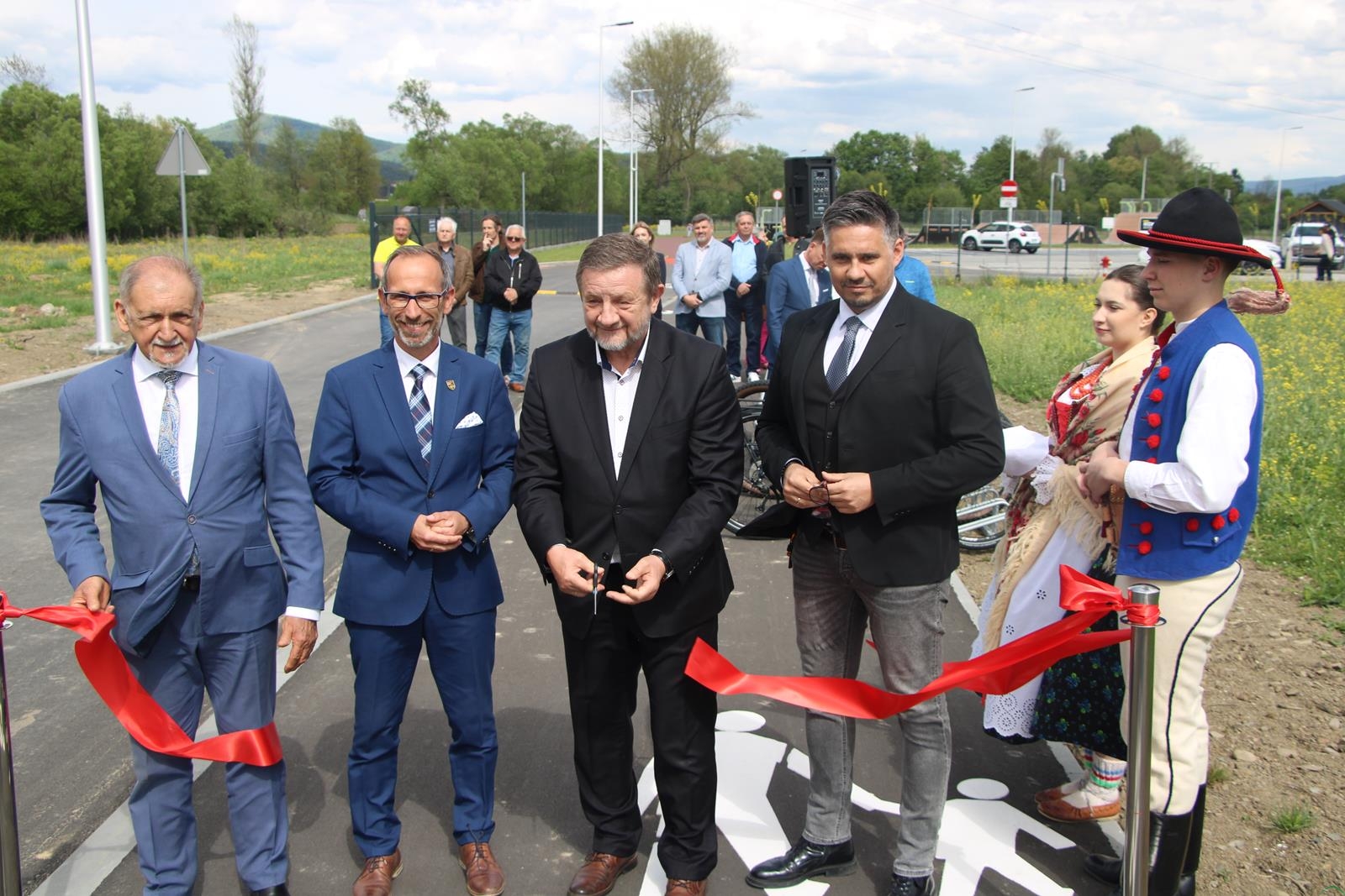 Lepszy dojazd do centrum MORGI w Łodygowicach | ZDJĘCIA