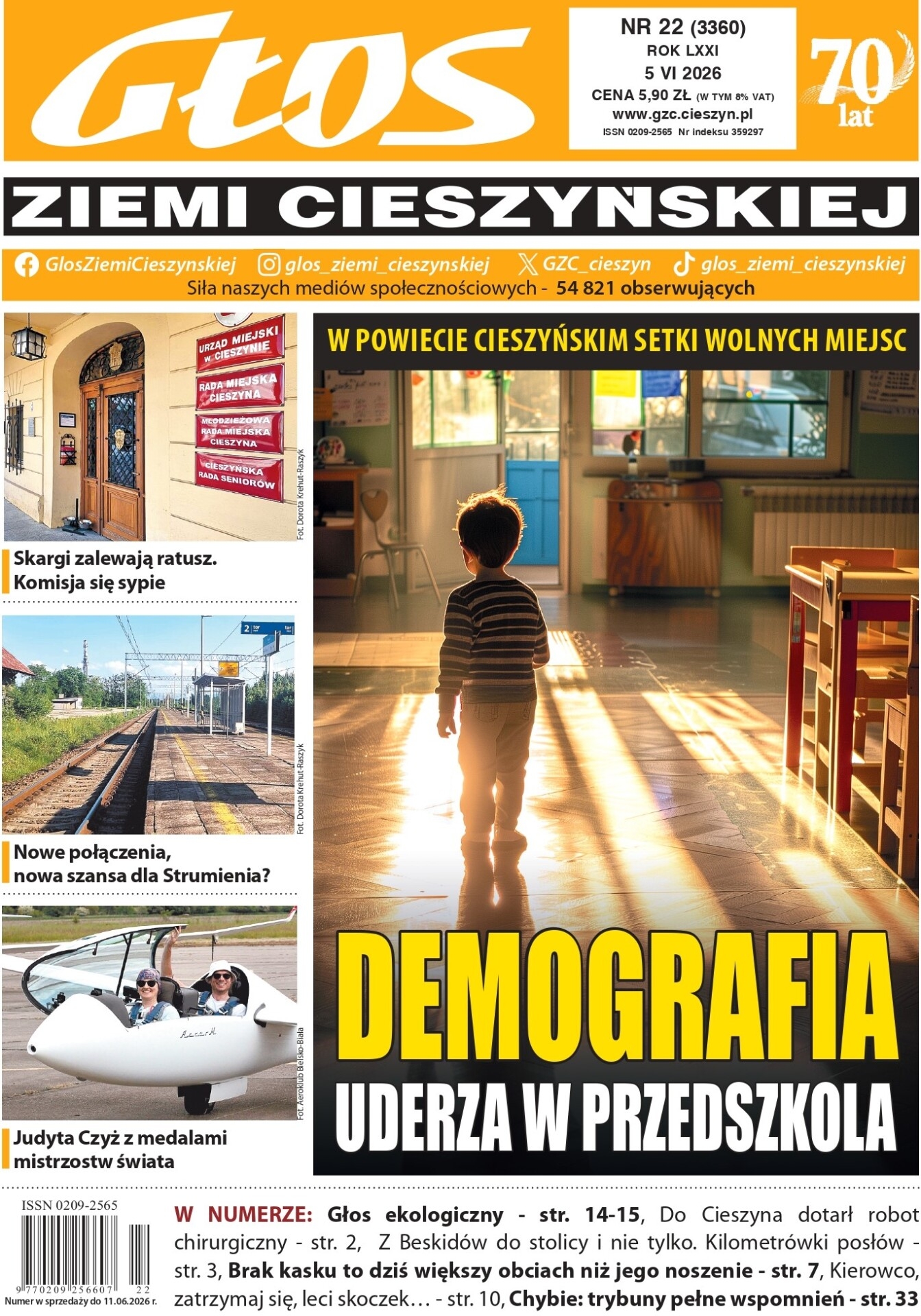 Kilometrówki posłów, kryzys w ratuszu, niż demograficzny i początki Pawła Wąska. Nowy „Głos” już w sprzedaży