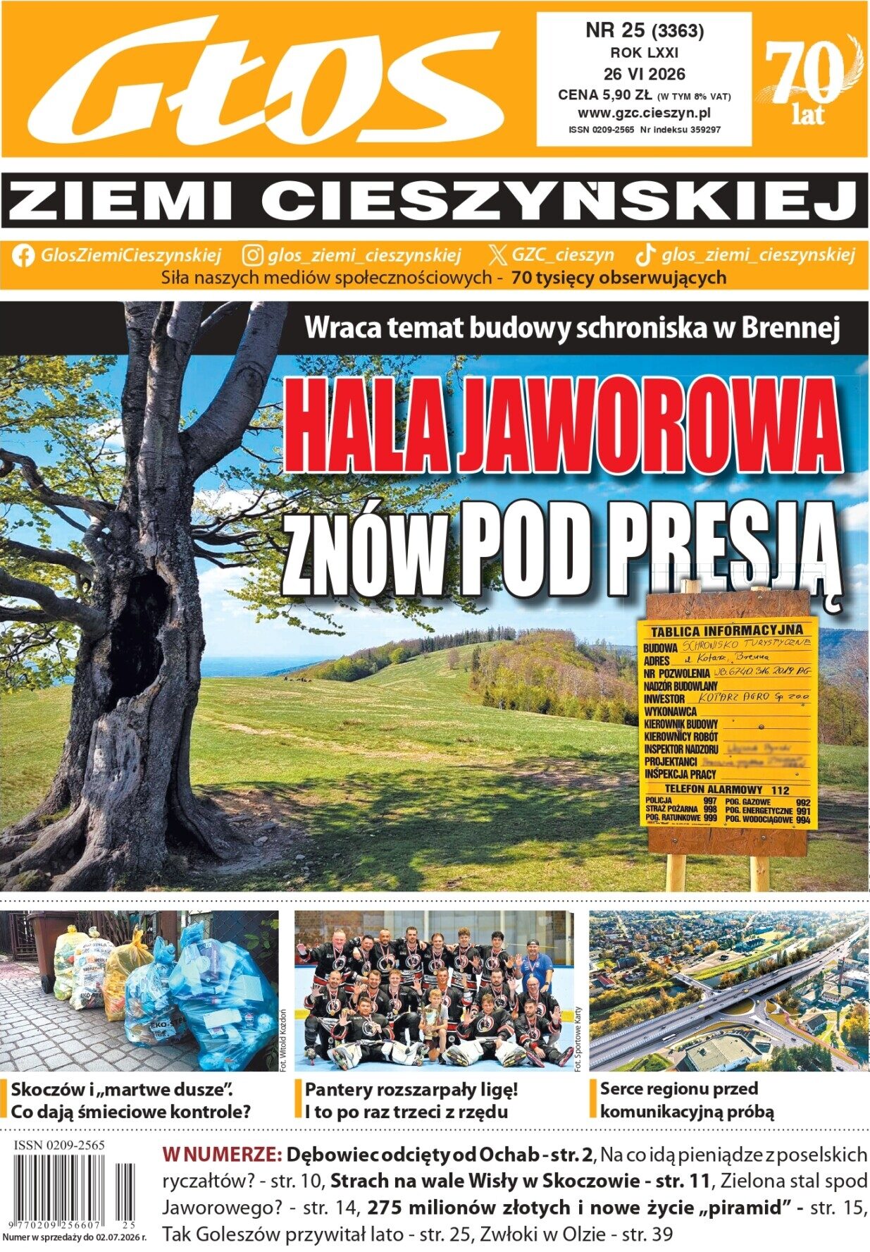 Nowy „Głos” już w kioskach! 40 stron najważniejszych wydarzeń, historii i ludzi regionu