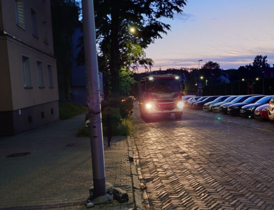 Czujniki tlenku węgla alarmowały lokatorów. Kilkadziesiąt wyjazdów strażaków
