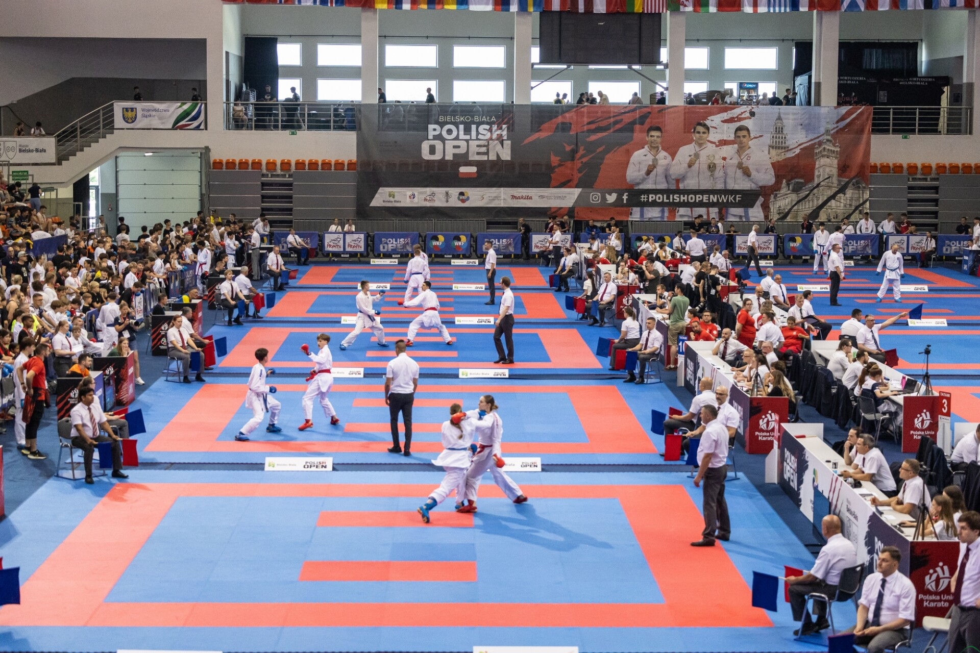 Bielsko-Biała stolicą karate. Ponad dwa tysiące zawodników z 33 państw świata