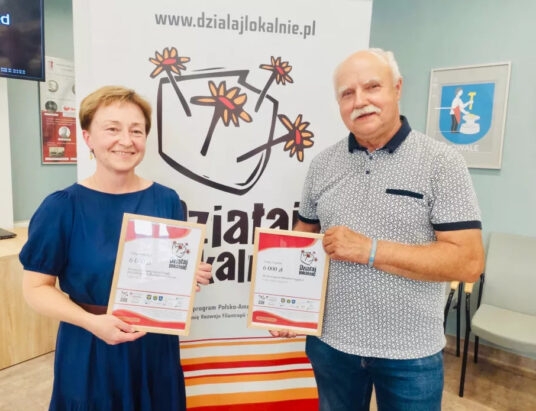 Dwa projekty z gminy Goleszów z dofinansowaniem programu „Działaj Lokalnie”