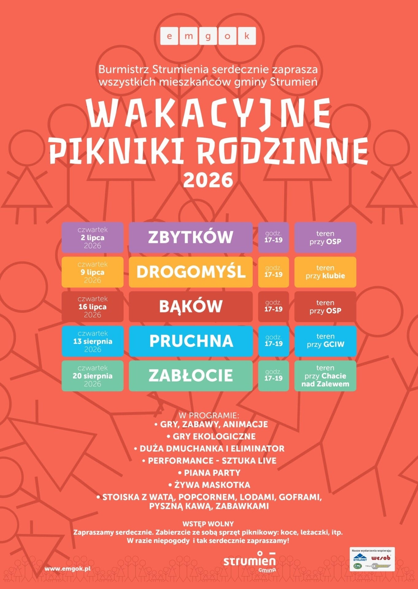Lato z piknikami. Wakacyjny cykl imprez wraca do gminy Strumień
