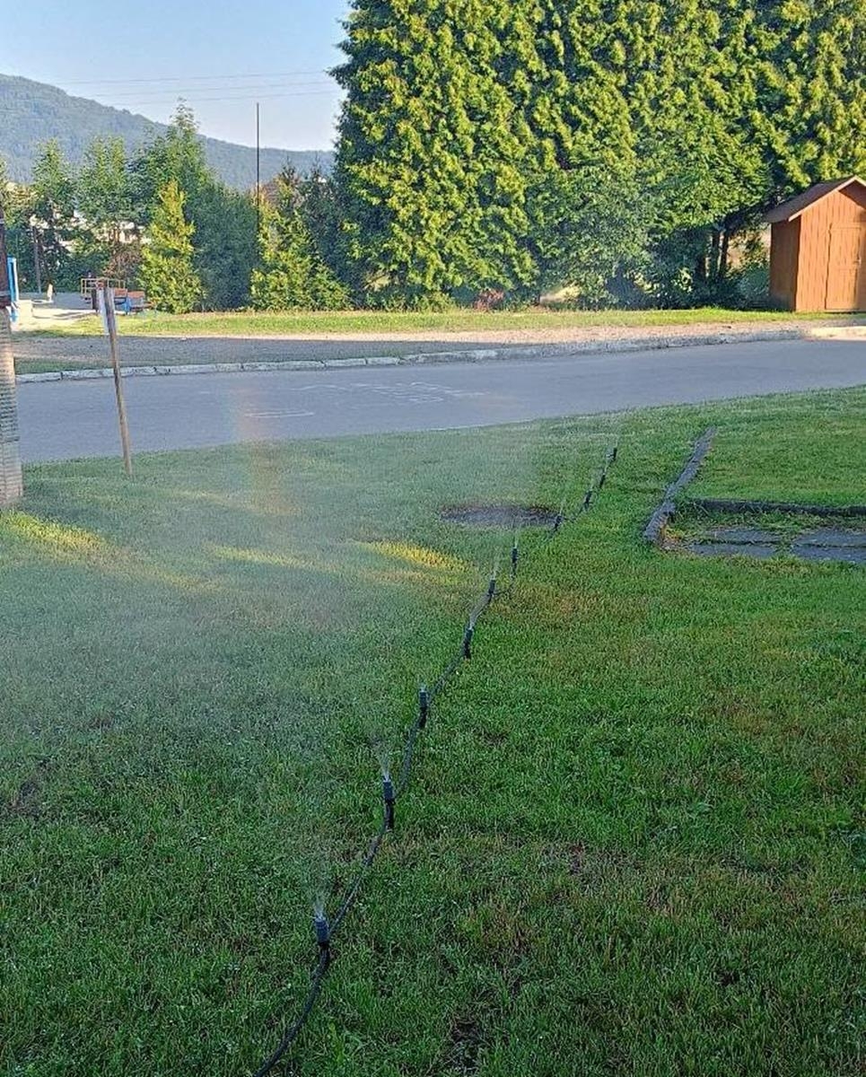 Strefa schłodzenia się w Międzybrodziu Bialskim