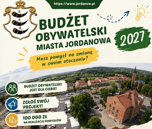 Wkrótce ruszy nabór do budżetu obywatelskiego w Jordanowie