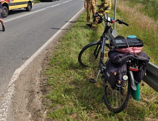 Gmina Zator: Rowerzysta zginął pod kołami dostawczaka