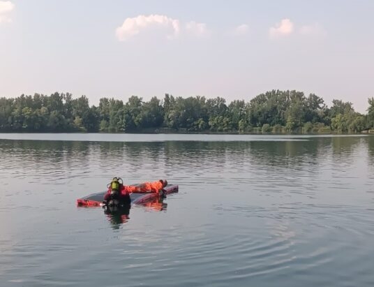 Kolejny dzień poszukiwań na zbiorniku Kruki | ZDJĘCIA