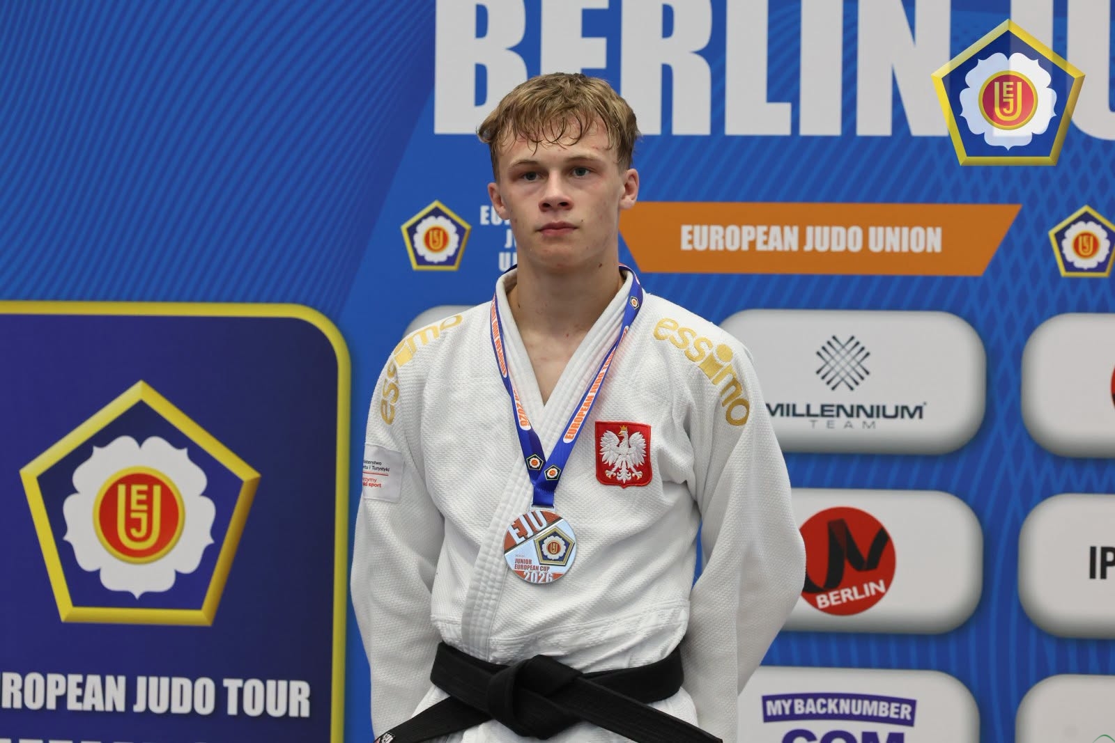 Jan Kolondra na podium w Pucharze Europy Juniorów