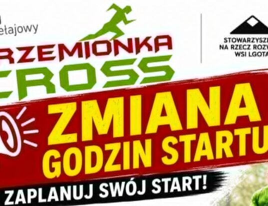 Jutro startuje Krzemionka Cross! Zmiana godzin startu!