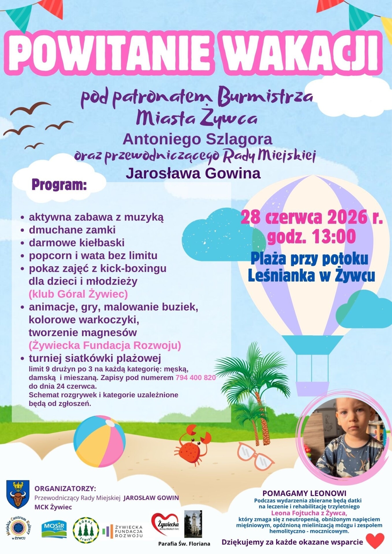 Powitanie wakacji w Żywcu Zabłociu
