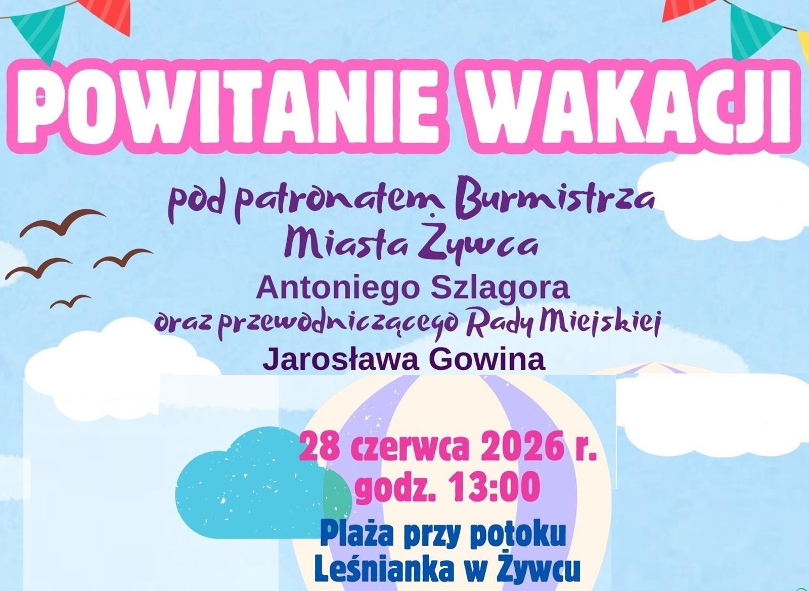 Powitanie wakacji w Żywcu Zabłociu