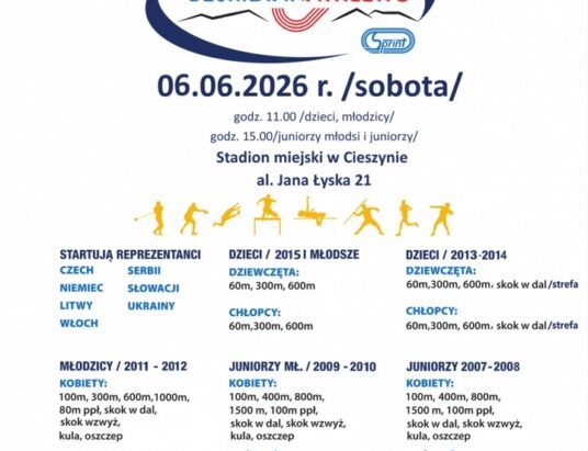 Lekkoatleci z ośmiu krajów wystartują w Cieszynie. Przed nami jubileuszowy mityng Beskidianathletic