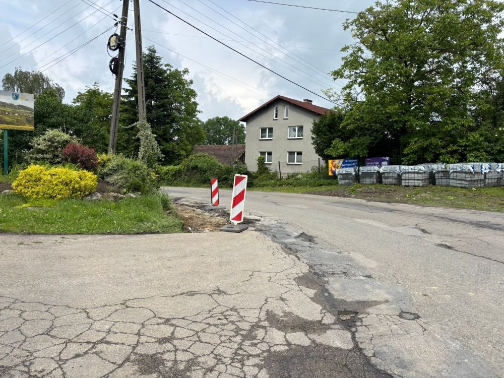 Rozpoczął się remont ul. Głównej w Kisielowie