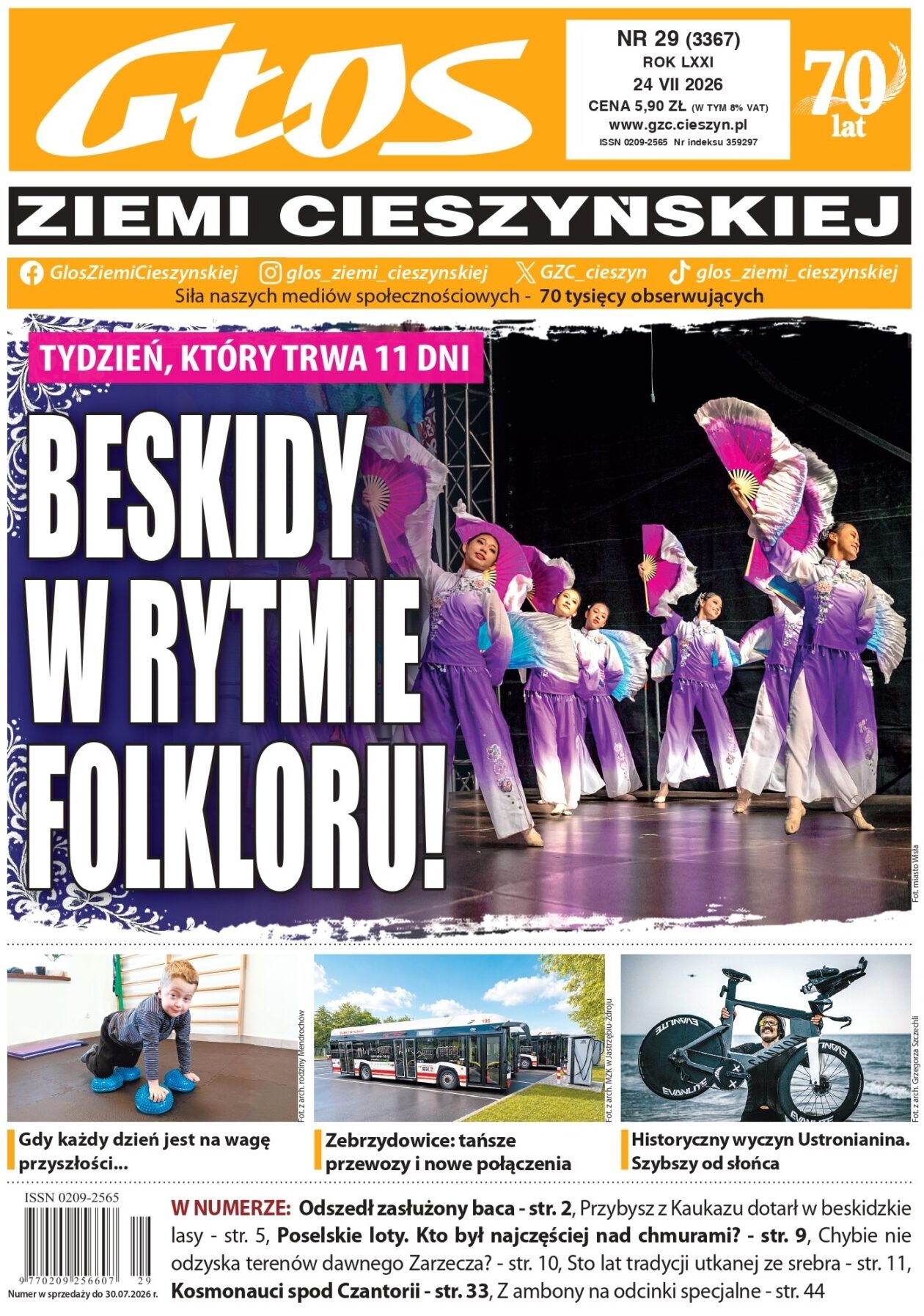 To wydanie ma wielu bohaterów. Najnowszy „Głos” już w kioskach