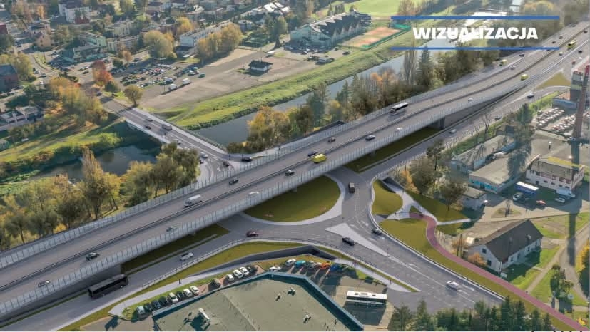 Krok bliżej końca świateł w centrum Skoczowa. GDDKiA ogłosiła przetarg na budowę estakady