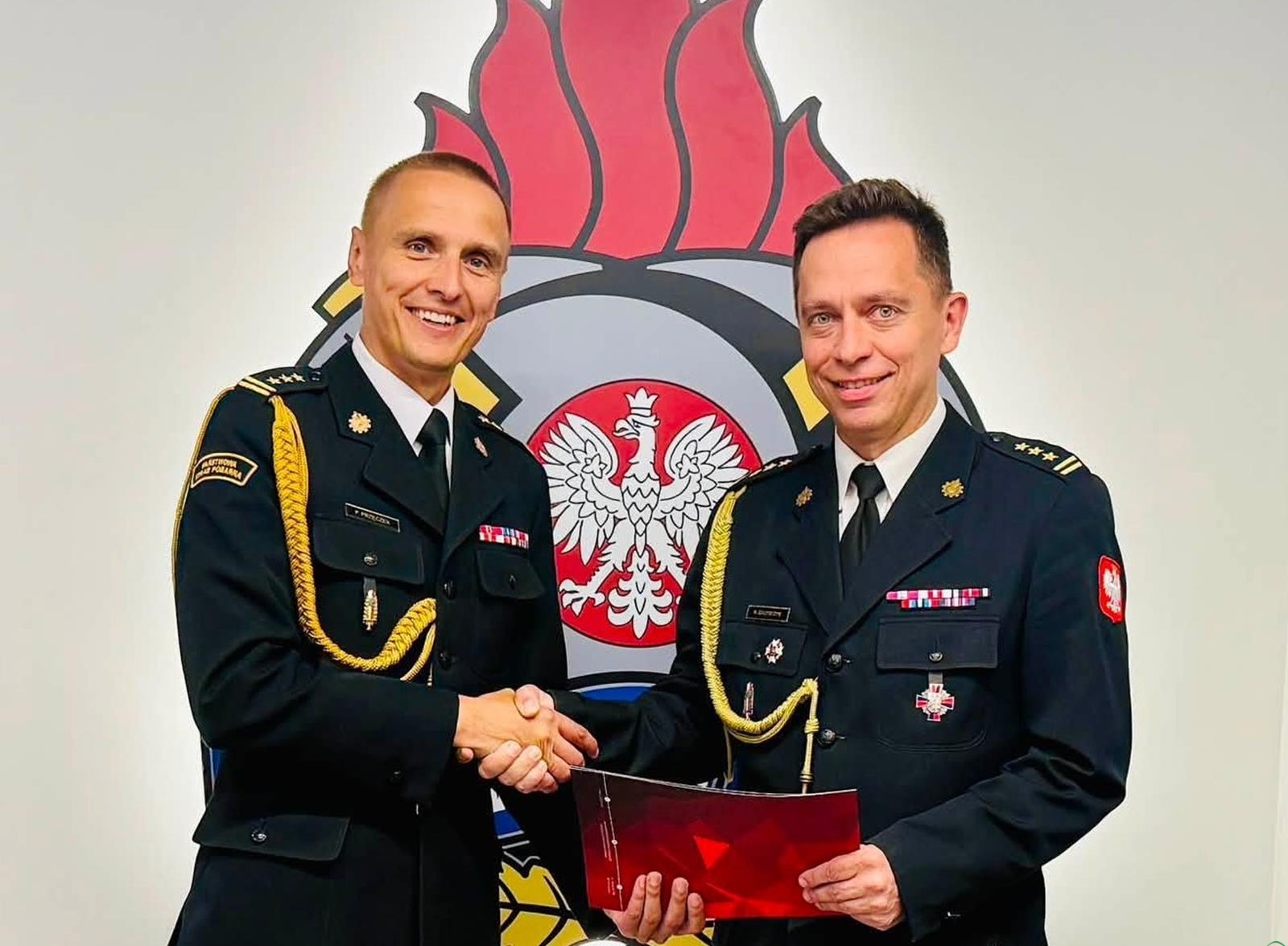 Wojciech Grzybczak pełnoprawnym komendantem KP PSP w Wadowicach