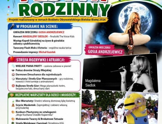 Gosia Andrzejewicz wystąpi w Bielsku-Białej. Na Osiedlu Kopernika rusza Albertowska Trasa Dobra