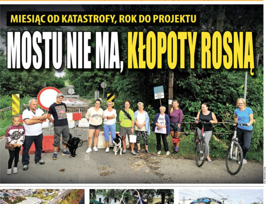 Most, który podzielił mieszkańców. Kolej pod znakiem zapytania, cios dla olimpijczyków – nowy „Głos” już w sprzedaży