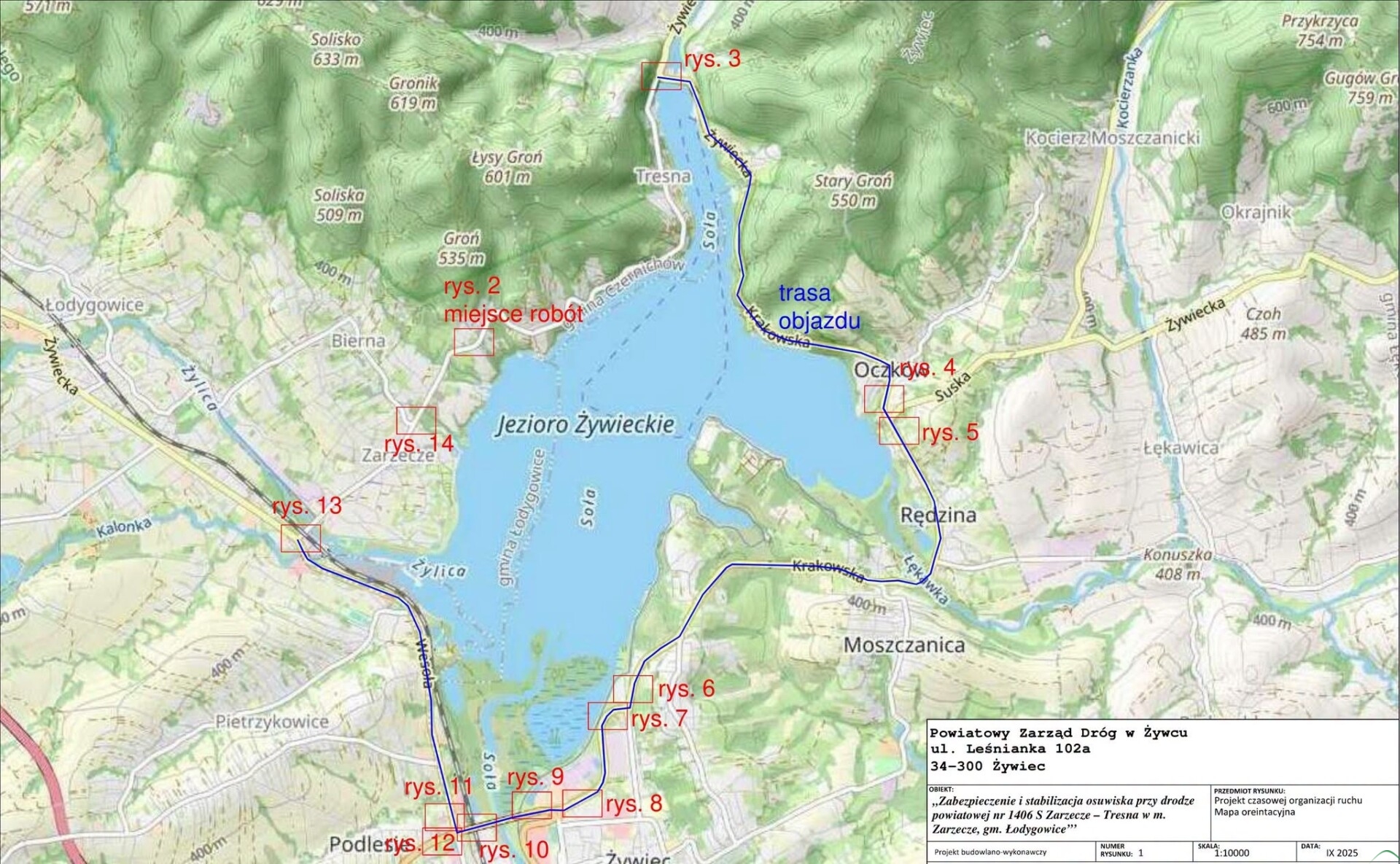Zarzecze: Przesunęli zamknięcie na 22 lipca – MAPA