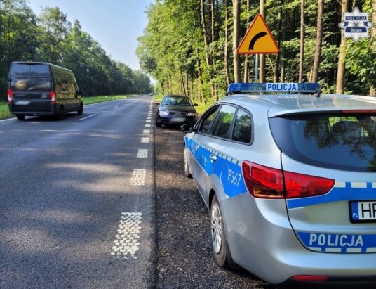 Ustroń: Kierowca jechał pod prąd. Policjanci w porę zapobiegli niebezpiecznej sytuacji