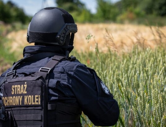 Wycięli ponad 180 metrów sieci trakcyjnej. Jeden ze sprawców ujęty na gorącym uczynku