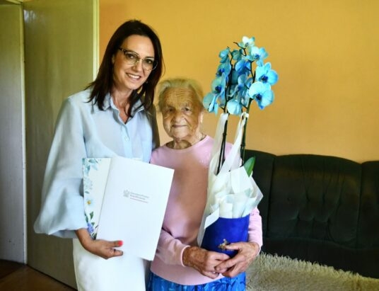 Gminie Goleszów przybyła kolejna stulatka