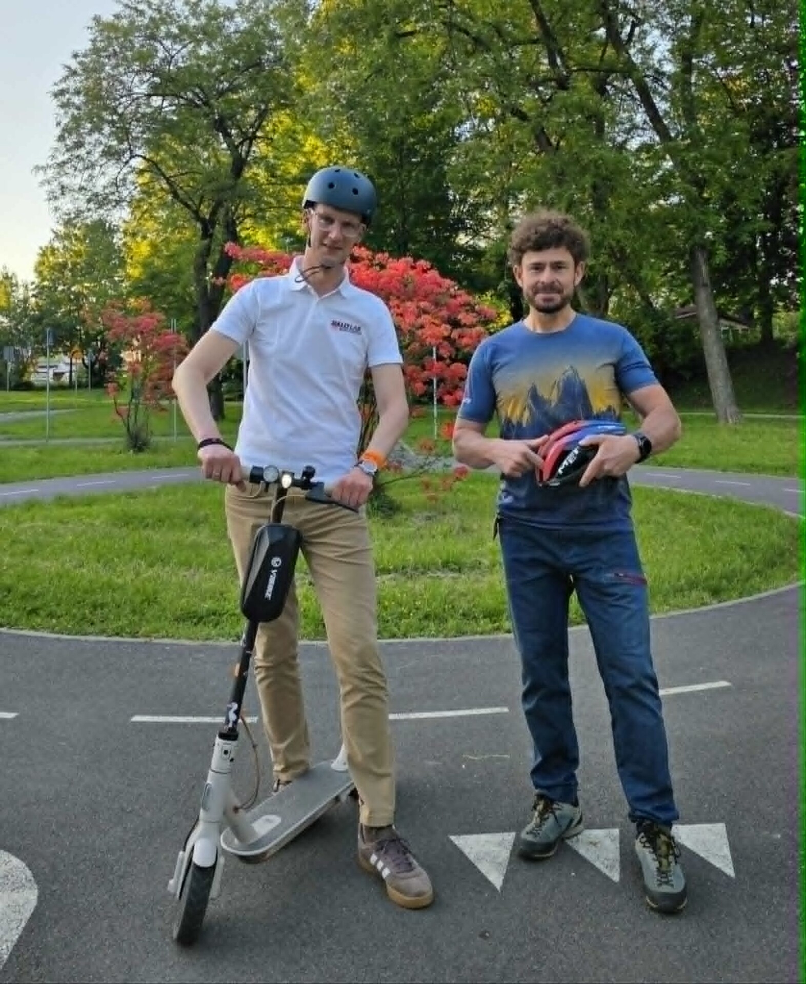 Brak kasku to dziś większy obciach niż jego noszenie
