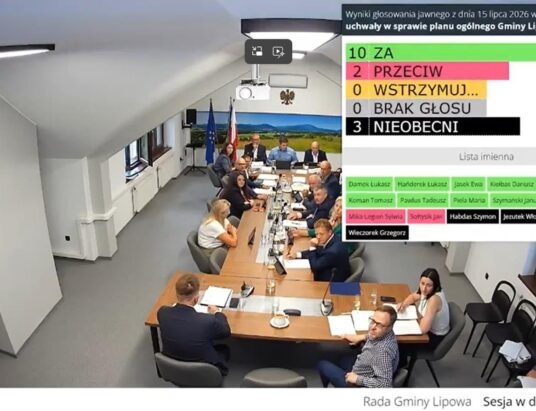 Drugie podejście do planu ogólnego w gminie Lipowa