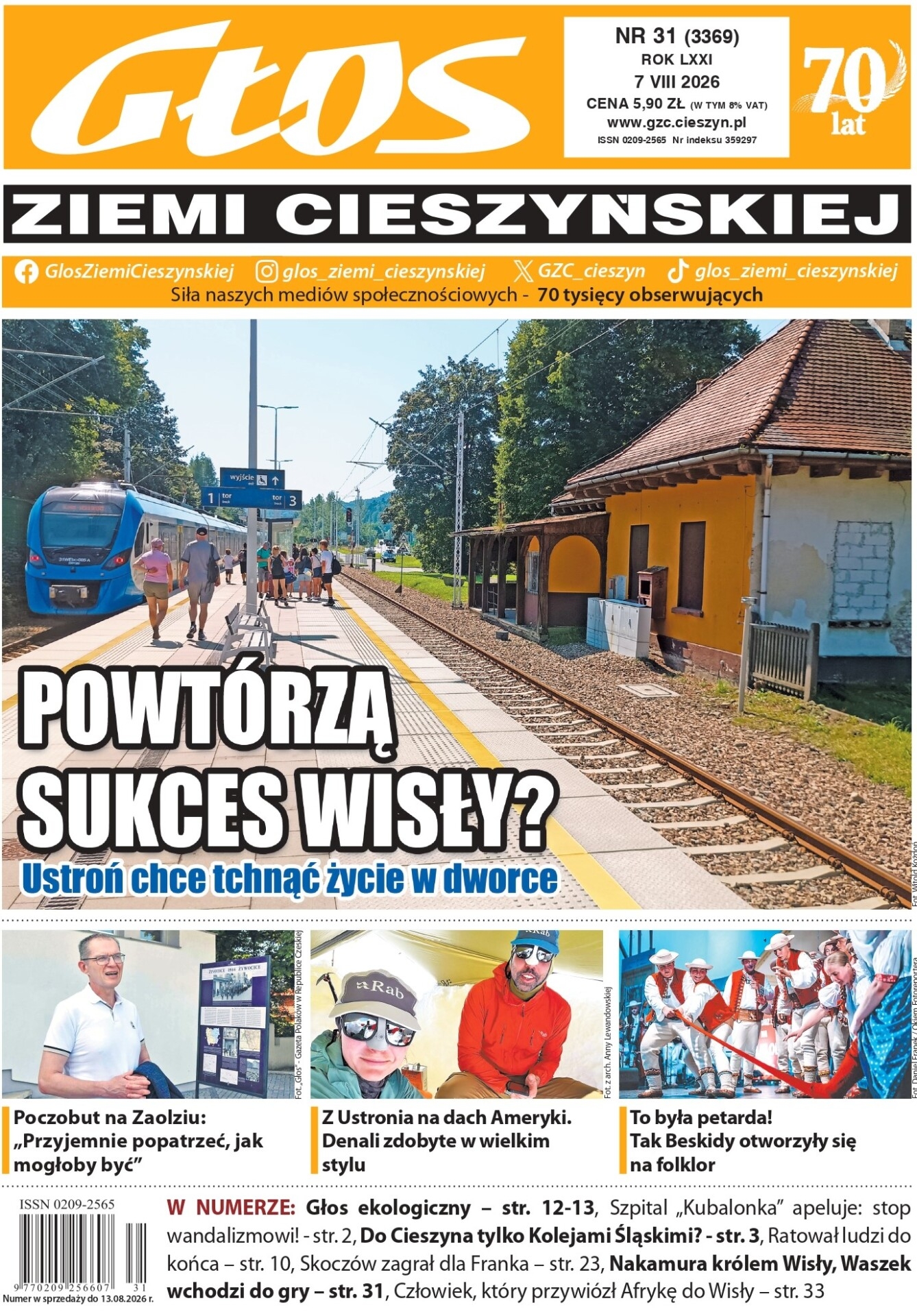 Poczobut, Denali i sprawy, którymi żyje region. Nowy „Głos” już w sprzedaży