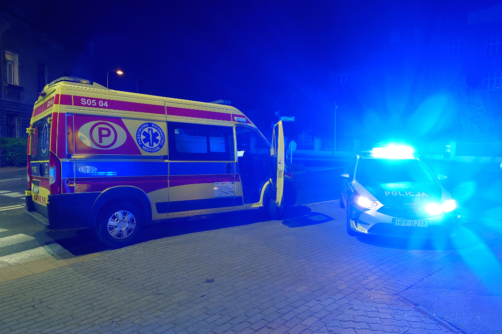 Nocna awantura obok sklepu. Zgłaszający słyszał, iż ktoś ma nóż