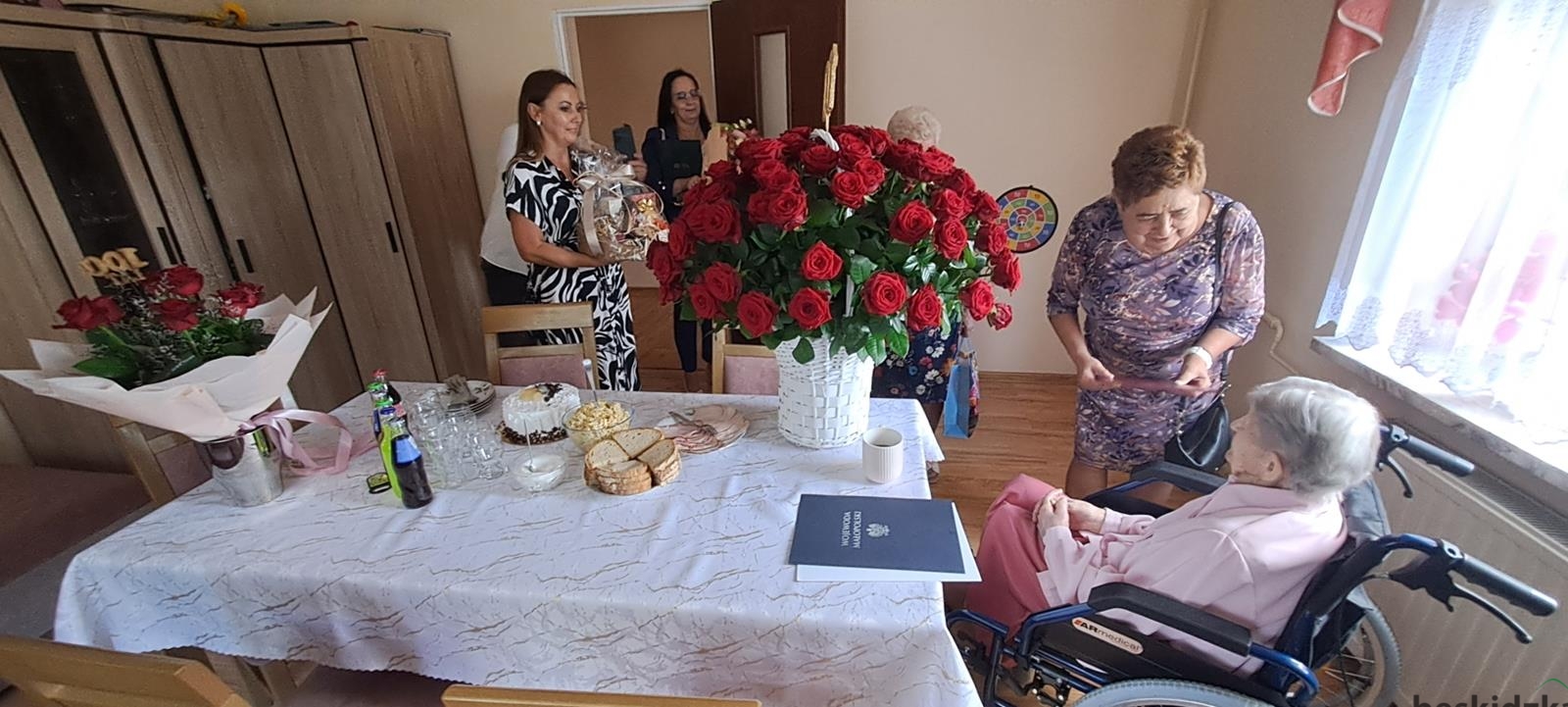 Setne urodziny pani Klotyldy z Wieprza