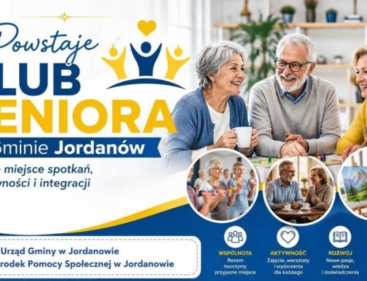 Będzie Klub Seniora w gminie Jordanów