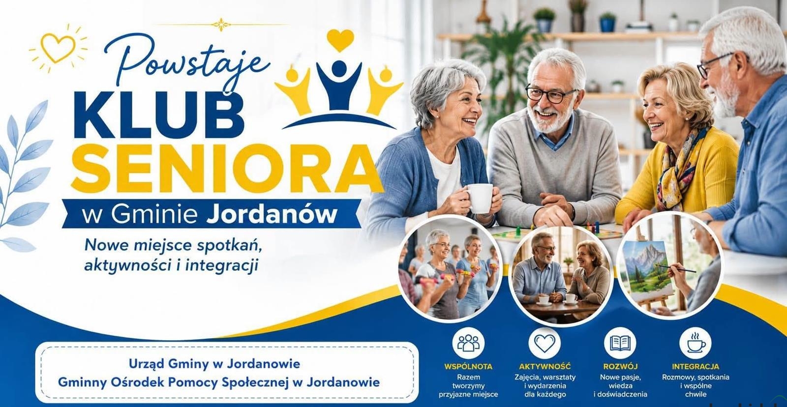 Będzie Klub Seniora w gminie Jordanów