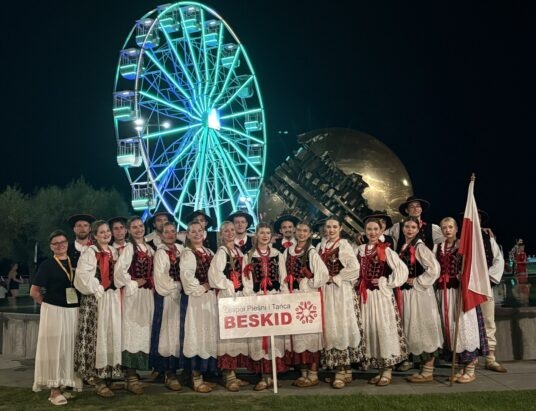 Zespół „Beskid” reprezentował Polskę we Włoszech. Grupa wystąpiła na międzynarodowym festiwalu