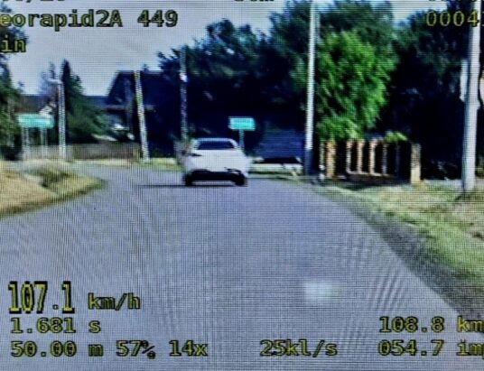 Szaleńcza jazda w terenie zabudowanym. Dopadli go policjanci z grupy Speed