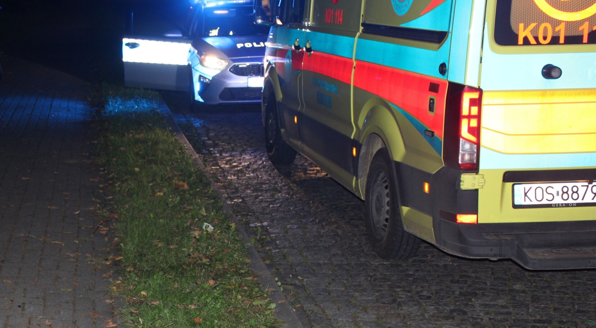 Jechał slalomem. Okazało się, iż doznał udaru