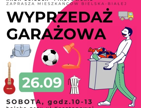 Wyprzedaż garażowa na „Piastowskim” w Bielsku-Białej
