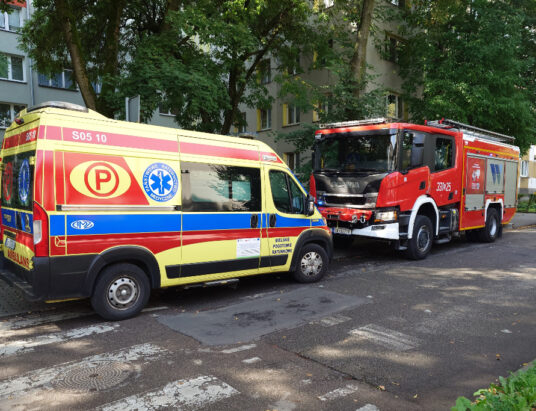 Z ostatniej chwili: Tlenek węgla w mieszkaniu! Czujnik uratował życie kobiety – foto