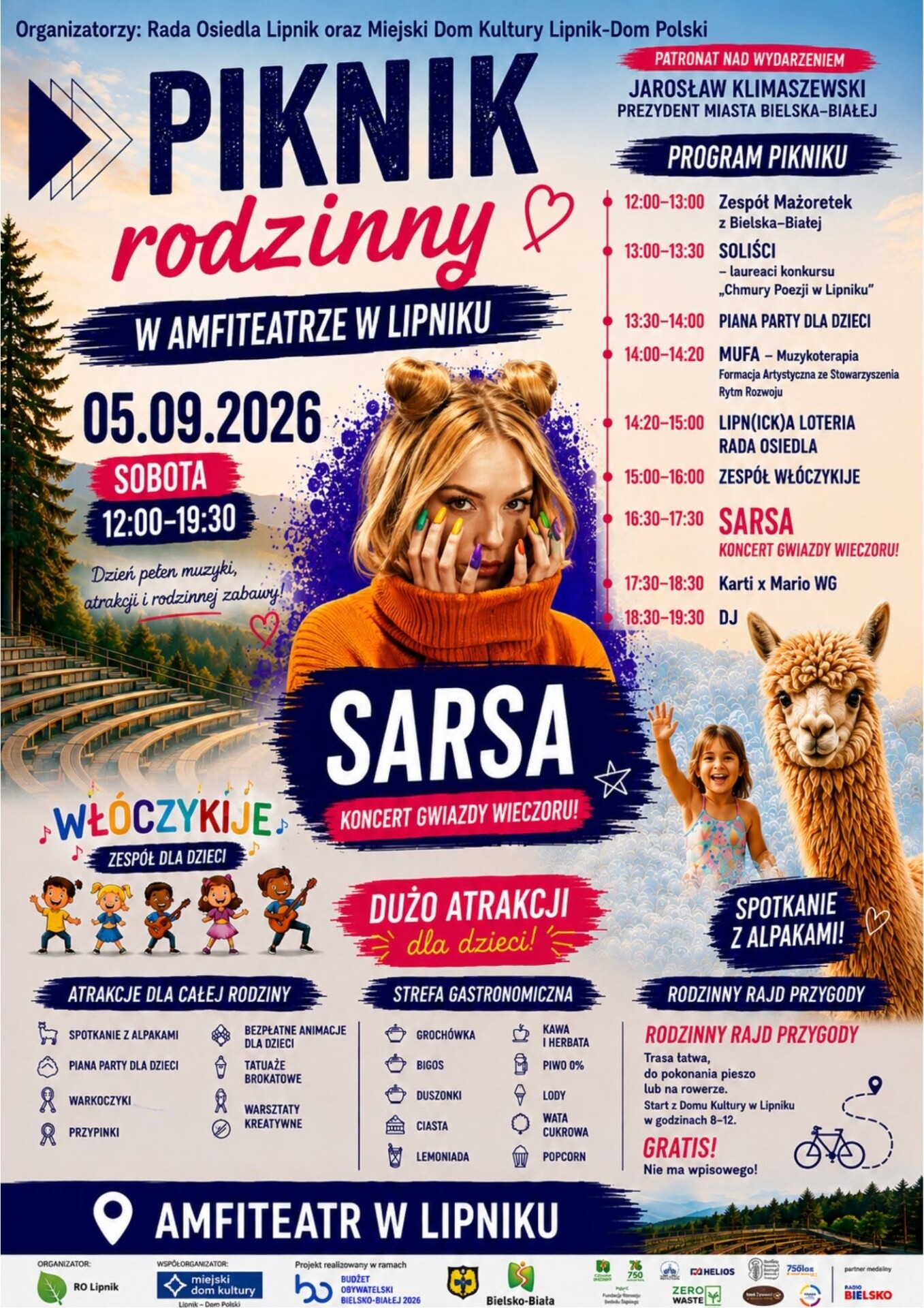 Lipnicki amfiteatr w końcu w użytku. Na scenie wystąpi Sarsa, a na mieszkańców czeka mnóstwo atrakcji