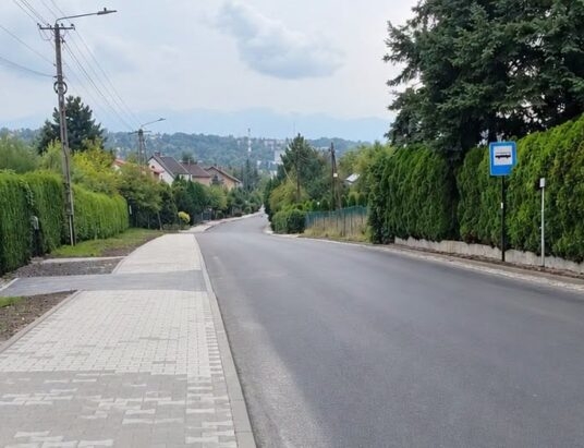 Kolejny odcinek ul. Przepilińskiego po remoncie