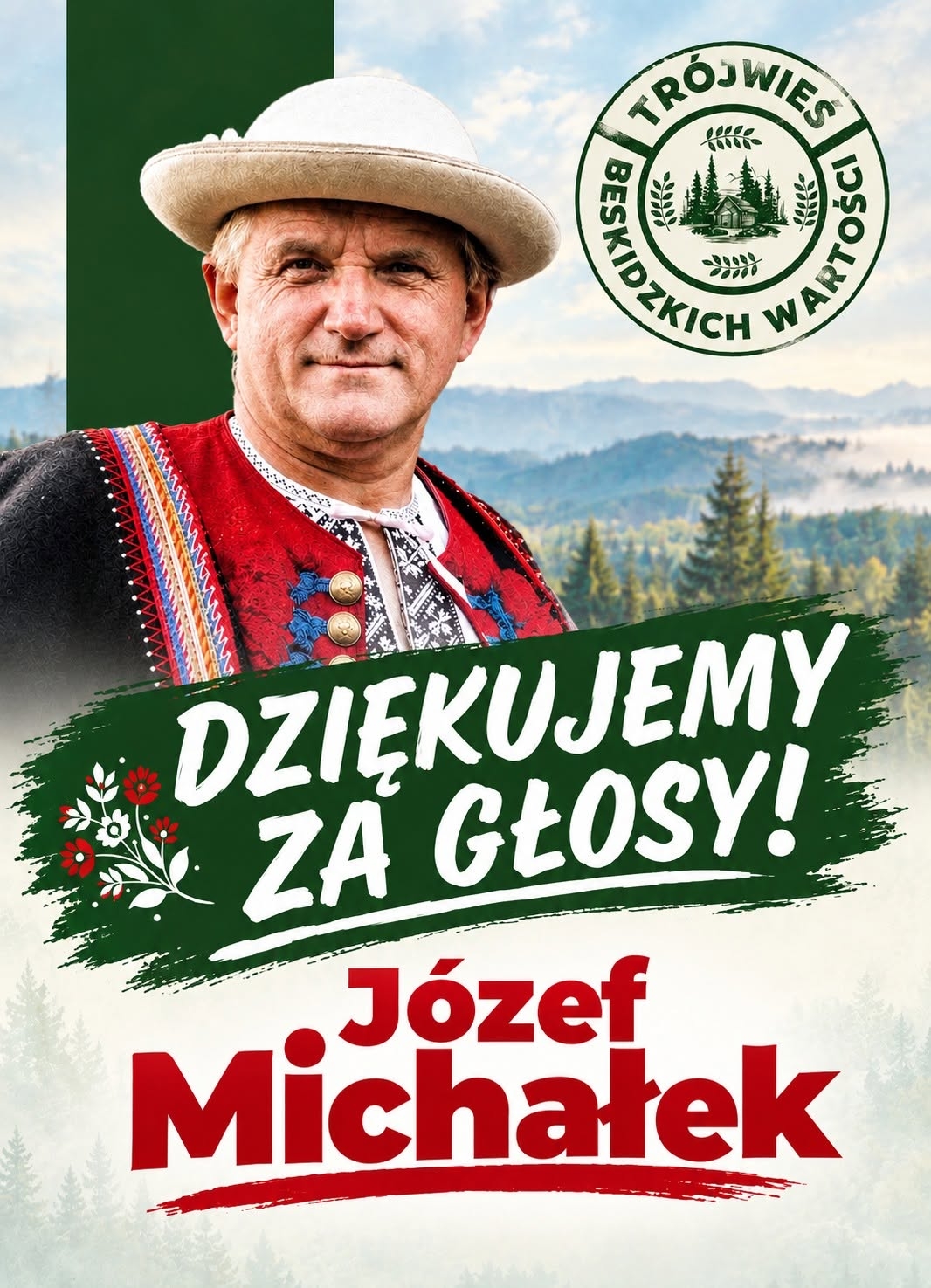 Józef Michałek nowym radnym gminy Istebna