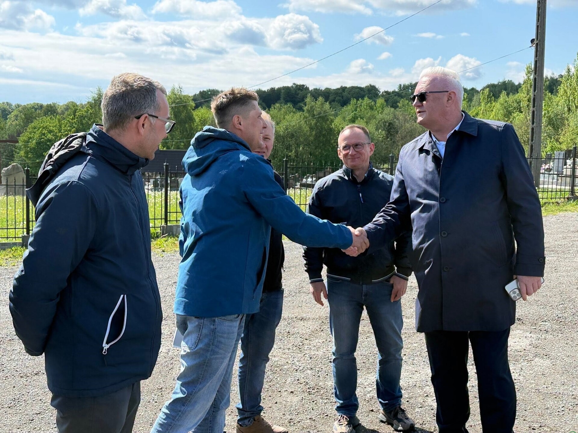 Chodnik w Radoczy blisko finiszu – ZDJĘCIA